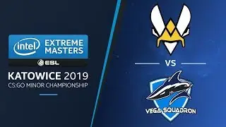 CS:GO - Vitality vs. Vega Squadron [Overpass] Swiss R3 - Challengers Stage - IEM Katowice 2019