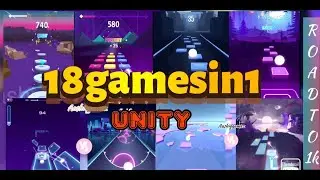 UNITY-18gamesinonescreen-hop/color/tileshop3D/dancingplanet/soniccat/smashcolors/beatroller