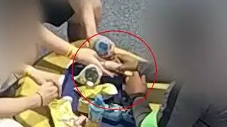 CAUGHT - visitor hands over 'prohibited' package to prison inmate