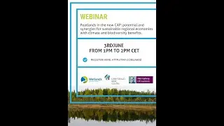 WEBINAR: Peatlands in the new CAP