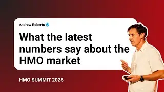 What the Latest Data Says About the UK HMO Market | Andrew Roberts | HMO Summit 2025 | COHO