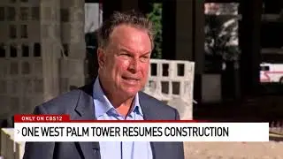 Work resumes on two West Palm Beach towers, untouched for months