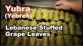 Yubra (Yebreh) Lebanese Stuffed Grape Leaves with meat Recipe How to make Yebreh