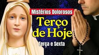 TERÇO DE HOJE 30/01/26 Sexta Mistérios Dolorosos com Evangelho do Dia