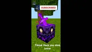 Minecraft TikTok Build Hack #shorts -  #minecraft FT #archergaming