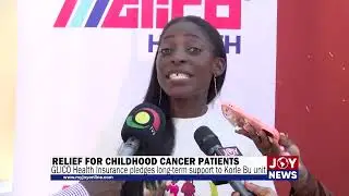 Relief for childhood cancer patients: GLICO Health Insurance pledges long-term support to Korle Bu.