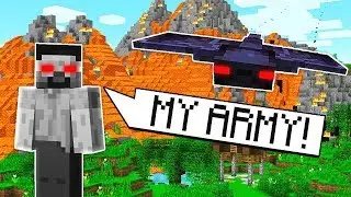 SHADOW STEVE HAS A SHADOW PHANTOM IN MINECRAFT!