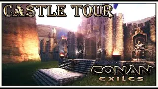 Full Castle Tour | Midnight Wolves Resurrected | Conan Exiles | Mods