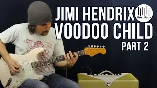 How To Play - Jimi Hendrix - Voodoo Child (Slight Return) - Guitar Lesson - Part 2