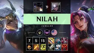 Nilah Jungle vs Diana - NA Master Patch 25.17