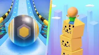 🌰 ◻ Action Balls Vs Cube Surfer in Max Level Mobile Game Walkthrough Update All Trailers JNF9W7QA