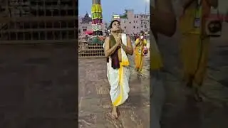 Today Mangal aarti and door opening ritual of Shree Jagannath temple Puri 🥺🙏#lord #jagannath #aarti