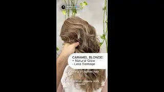 Caramel Blonde: Natural Glow, Less Damage