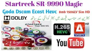 Startrek SR-9990 Magic MG | 1506LV 8mb Original Fitting H265_Dolby