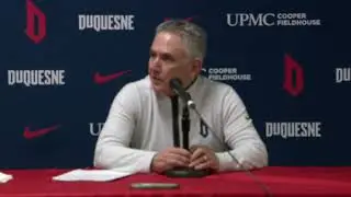 Keith Dambrot Press Conference - George Washington