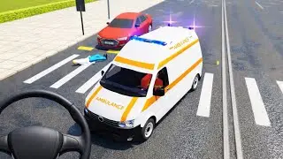 🚑 Ambulance Simulator &ndash; Emergency Rescue Mission | Saving an Unconscious Patient 😱💉