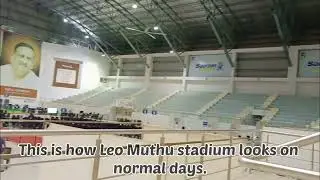 LEO MUTHU INDOOR STADIUM at Sri Sairam Engineering College campus Chennai #tamilmoviesaudiolaunch