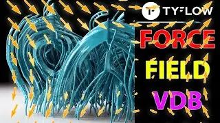 Organic Futuristic Architecture with  3D Max & Tyflow