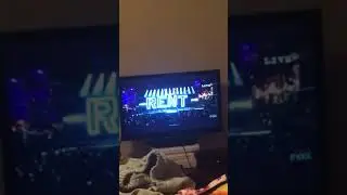 My reaction & sing along with the cast of Rent Live!