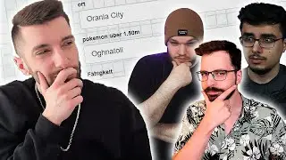 Wir spielen Stadt, Land, Fluss, aber mit POKÉMON KATEGORIEN!