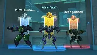 Fight in full | Mech Arena: Eclipse with Minigun 12 | 17 Kills on Neon Central | Deathmatch 2V2