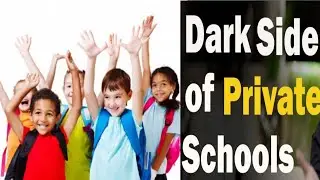 Dark side of Private school 🤔😮|