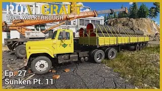 Roadcraft - Supplying Steel Pipes To The Production Facilities | 100% Walkthrough Ep. 27