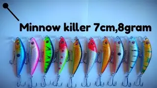 Review umpan / minnow  | Action killer minnow murah tapi bukan murahan |ultralight fhishing