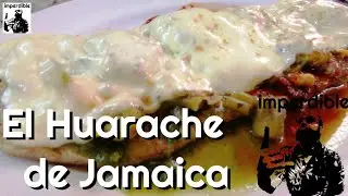 El huarache de jamaica #Imperdible #CDMX