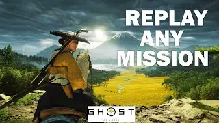 How to Replay Any Chapter in Ghost of Yotei (PS5) 4K60FPS | Full Mission Replay Guide