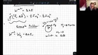 Work and Energy with Rotational Motion