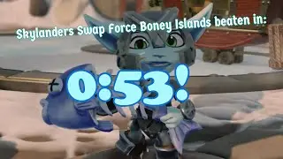 Skylanders Swap Force Boney Islands in 0:53
