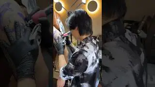 Tattoo Art in Progress: The Ox and the Dragon 🐲🔥 5 hours of dedication and passion #drawing_complex