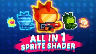 All In 1 Sprite Shader Trailer - Demo examples