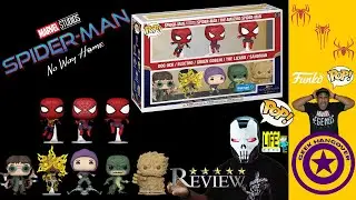 Funko Pop Marvel Spider-Man No Way Home 8 Pack Walmart Exclusive Review