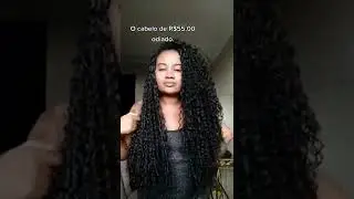 O CABELO ODIADO #shorts #entrelace #cacheada #transi&ccedil;&atilde;ocapilar #lacewigs #cabeloorg&acirc;nico #wig