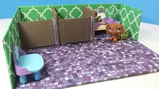 DIY Doll Bathroom Stalls for LPS or MLP