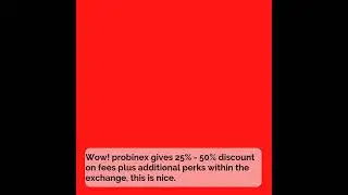 Choose #probinex and enjoy the discount that follows.@Probinex1, $PBX, #Crypto, #ToTheMoon