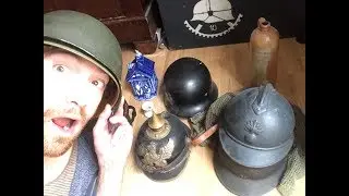 EXTREME LIVE BROCANTE PARIS + CASQUES MILITARIA