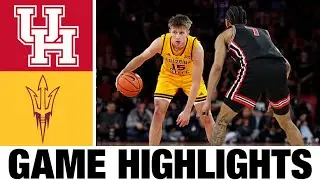 #7 Houston vs Arizona State Highlights | Men's Basketball | College Basketball 2025