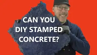 Can You DIY Stamped Concrete?
