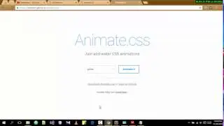 Introduction to  CSS animations with animate.css , HTML5 and JQUERY(part 2)