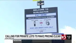 Proposal would require private lots in Burlington to post parking rates