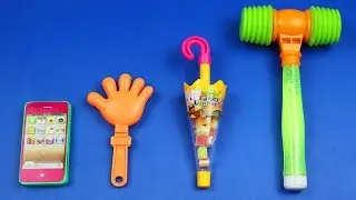 Learn Colors and Learn Sizes with Surprise Candy for Children | Number Counting Video for Kids
