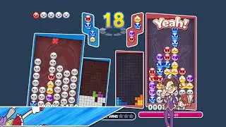 [Puyo Puyo Tetris AI] Zetris+kuraudo (くらうど) vs tomokun (ともくん) (5) - Swap