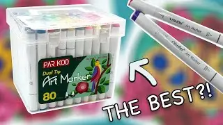 BETTER THAN OHUHU!? | Parkoo Alcohol Marker Test, Review and Comparison | Let's Chat