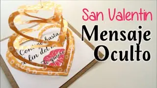 Mensaje oculto - Tarjeta de San Valentín