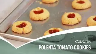 Snack: Polenta Tomato Cookies