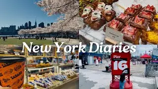 【NYC vlog】お気に入りベーカリーや観光地巡り| ロウアーマンハッタン| 老舗スーパーでお土産選び
