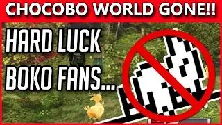 Final Fantasy 8 Remaster - NO CHOCOBO WORLD! I Guess Boko is DEAD!!